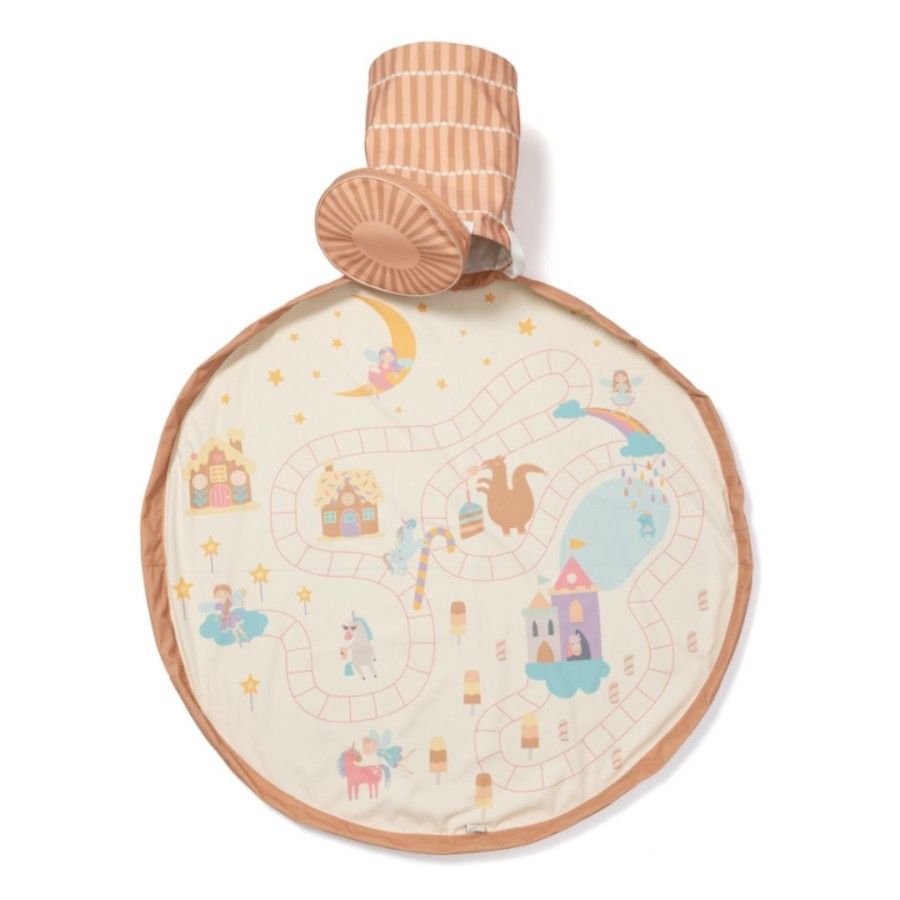 Play & Go SOO Kosz na Zabawki i Mata do Zabawy 2w1 Fairyworld