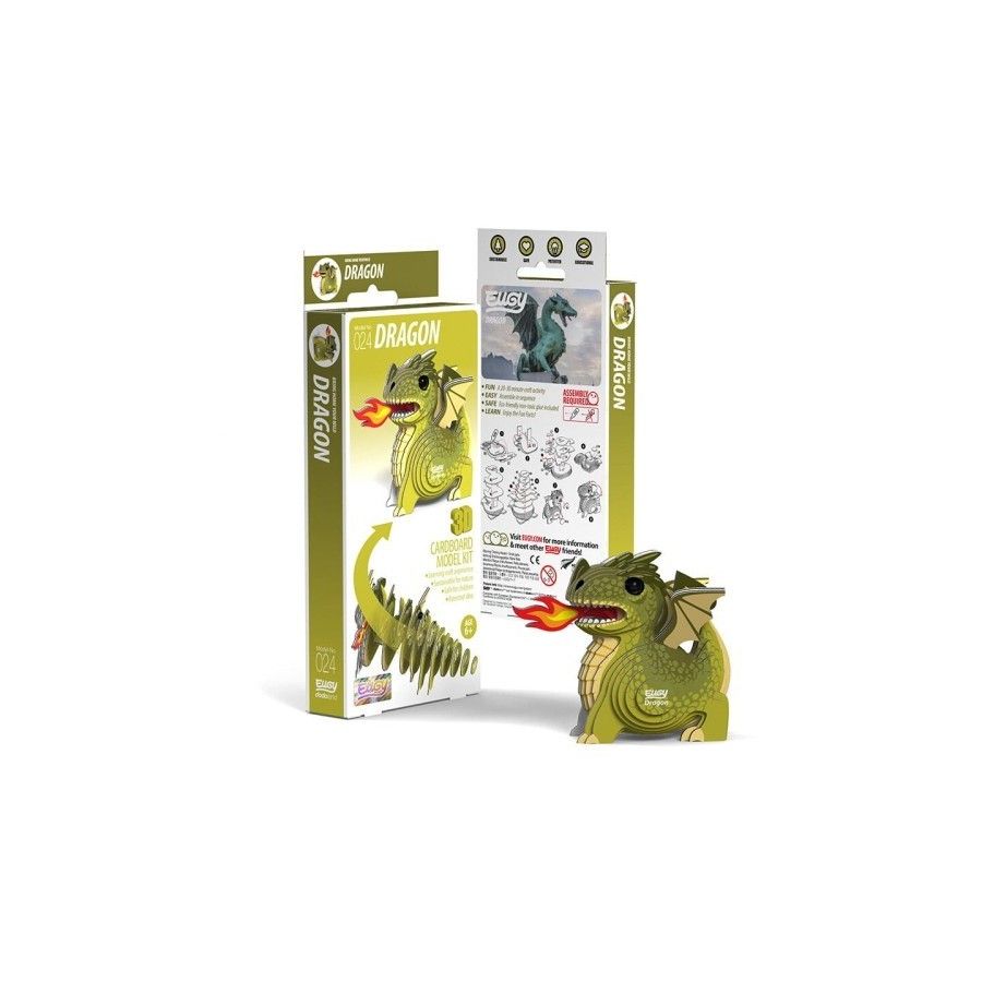 Eugy Smok . Eko Układanka 3D.