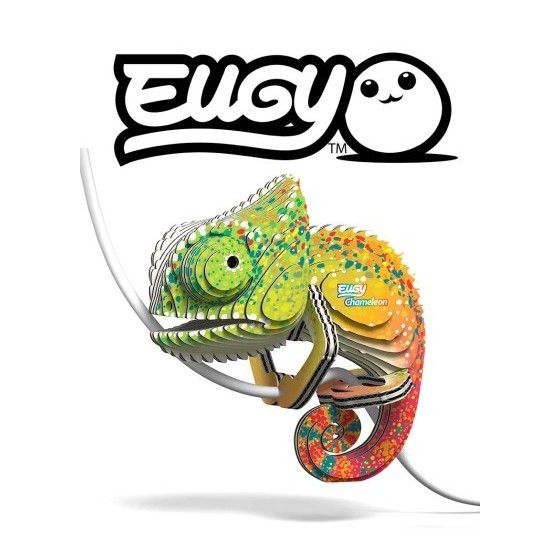 Eugy Kameleon . Eko Układanka 3D.