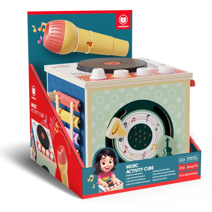TopBright Muzyczna kostka dla malucha 18m+