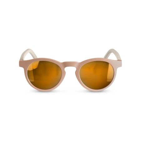 SUAVINEX Okulary przeciwsłoneczne, UV 400, polaryzacja, 3-8 lat, okrągłe – brązowe