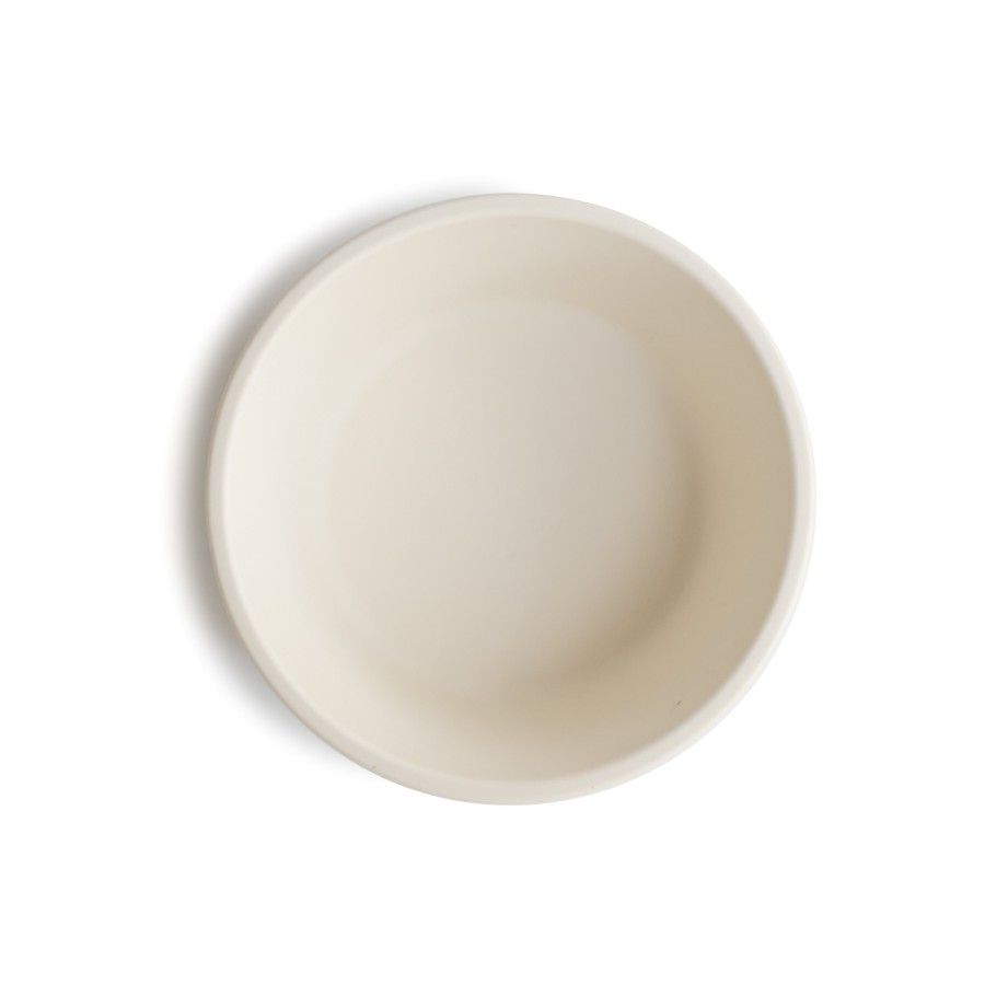 Mushie Silikonowa Miseczka dla Dziecka Ivory
