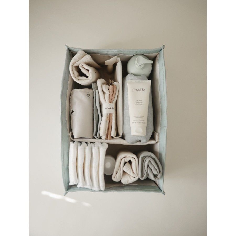 Mushie Organizer na pieluszki Roman Green