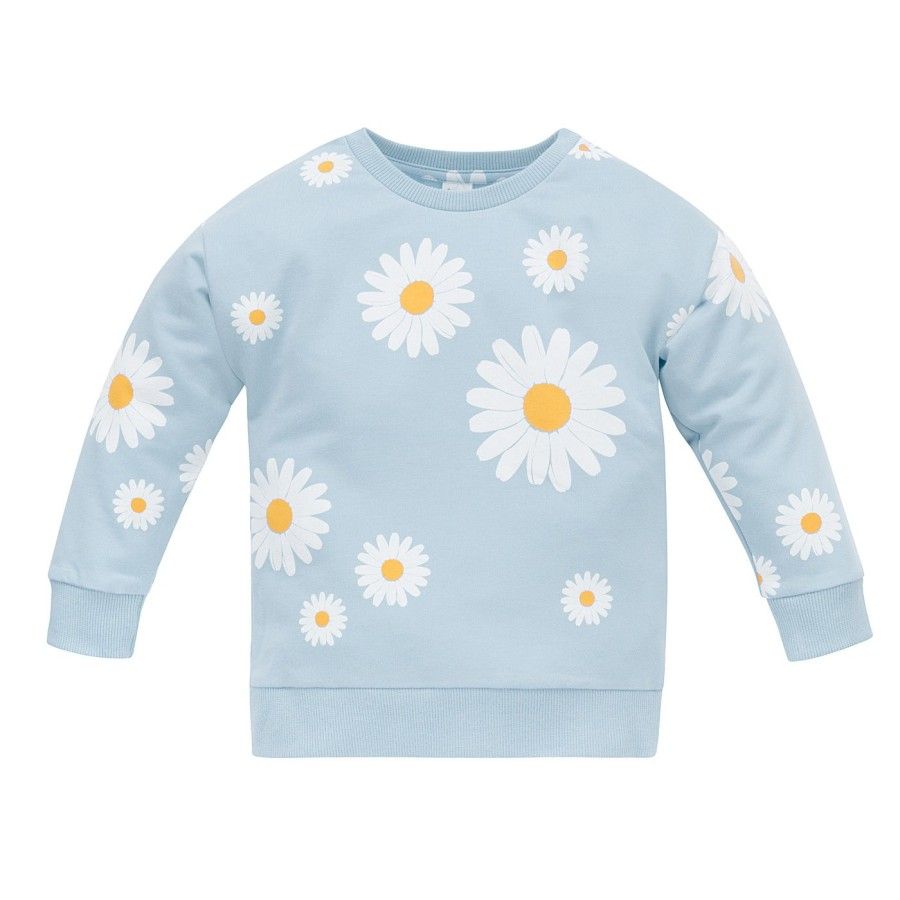 Pinokio Bluza DAISY niebieski stokrotki 86