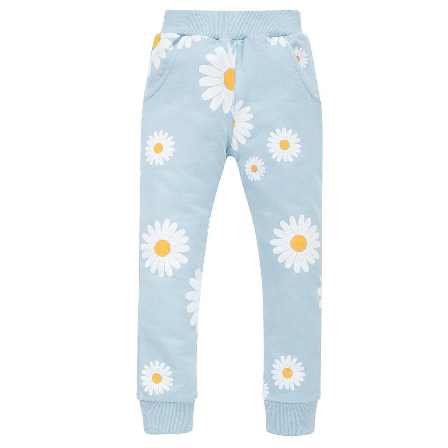 Pinokio Spodnie DAISY niebieski stokrotki 74