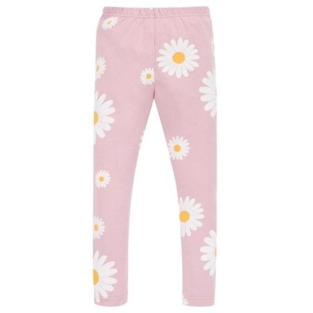 Pinokio Leginsy różowe w stokrotki DAISY 80