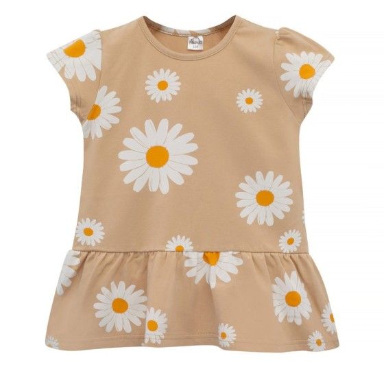 Pinokio Tunika beżowa w stokrotki DAISY 86