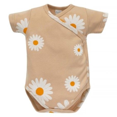 Pinokio Body kopertowe beżowe w stokrotki DAISY 68