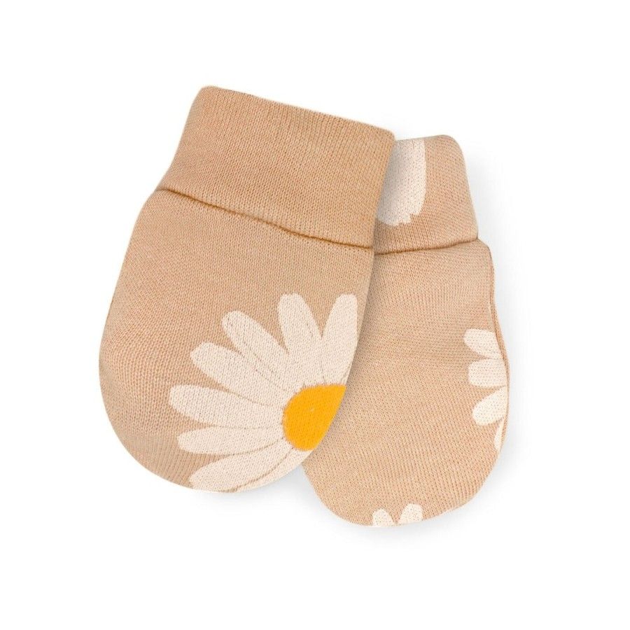 Pinokio Łapki beżowe w stokrotki DAISY 62