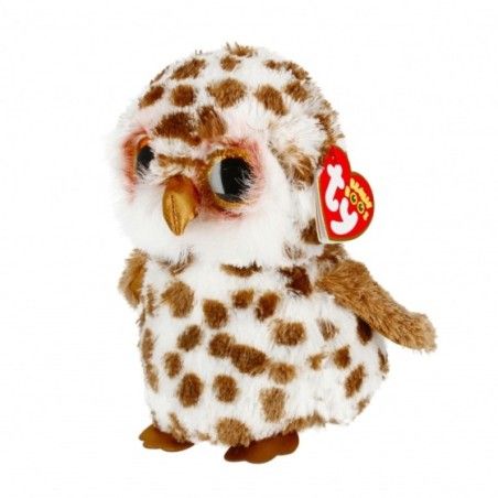 Ty Beanie Boos cętkowana sowa WHOOLIE 15 cm