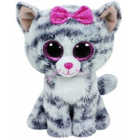 Ty Beanie Boos szary kot KIKI 15 cm