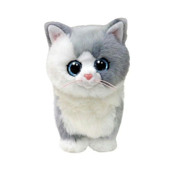 Ty BOOS szary kot FURLEY 15 cm
