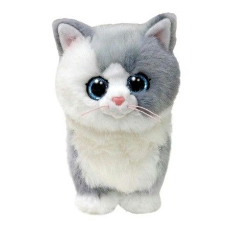 Ty BOOS szary kot FURLEY 15 cm