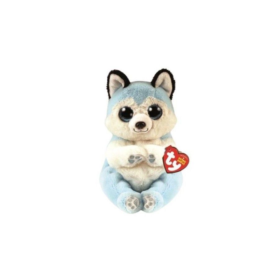 Ty Beanie Bellies niebieski husky THUNDER 15 cm