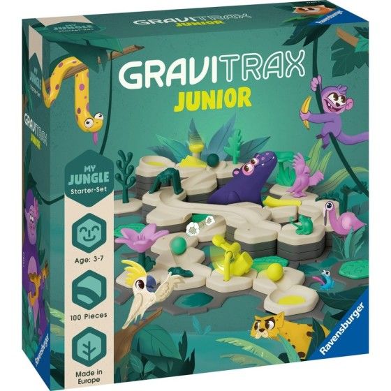 GraviTrax Junior Zestaw Startowy L Dżungla Jungle 100el.