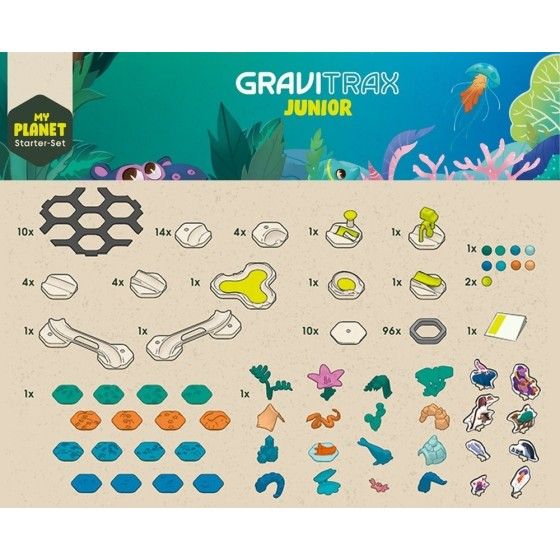 GraviTrax Junior Zestaw Startowy XXL Planeta 200el.
