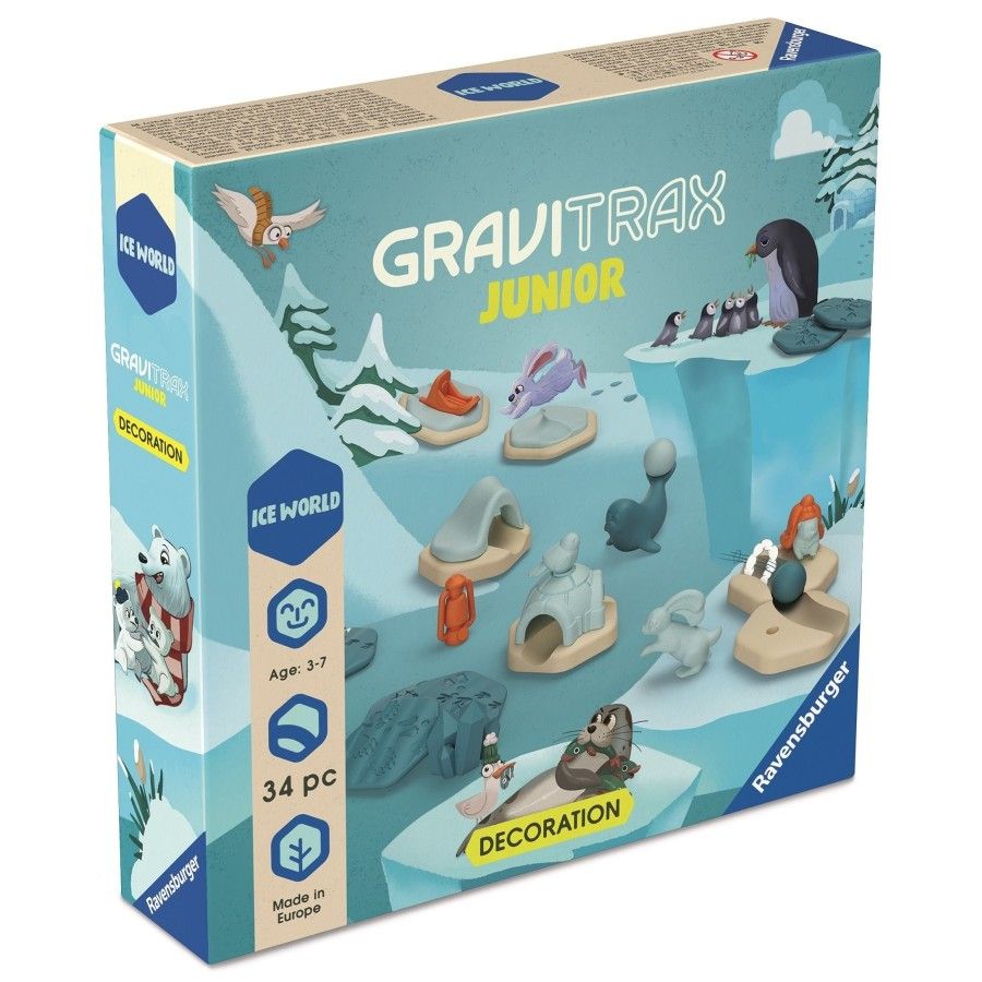 GraviTrax Junior Zestaw Uzupełniający Lodowa Przygoda 34el.