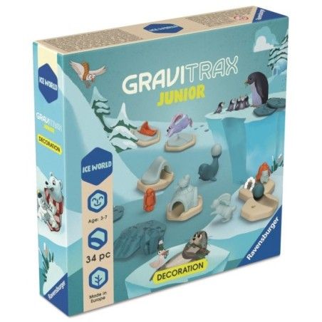 GraviTrax Junior Zestaw Uzupełniający Lodowa Przygoda 34el.
