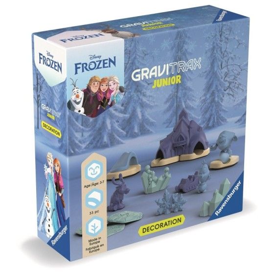 GraviTrax Junior Zestaw Uzupełniający Kraina Lodu Frozen 33el.