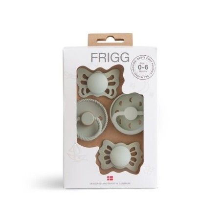 FRIGG Zestaw startowy: 4 smoczki uspokajające Moonlight Sailing Sage