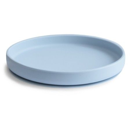 Mushie Talerzyk Silikonowy  z Przyssawką Powder Blue
