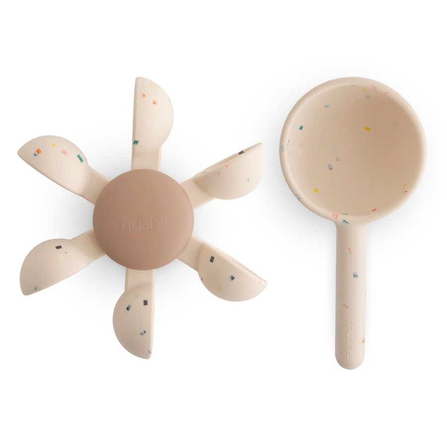 Mushie Zabawki do Kąpieli STEM Spinner z Przyssawką