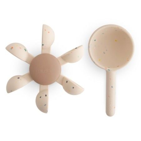 Mushie Zabawki do Kąpieli STEM Spinner z Przyssawką