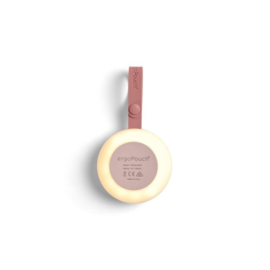 ergoPouch Usypiacz z Białym Szumem i Lampką LED Drift Away Blush