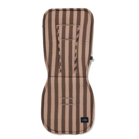 La Millou Wkładka do wózka Bawełna Velvet Multi STRIPES BROWN