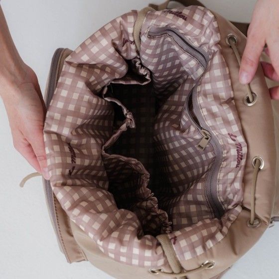 La Millou Plecak Puffer BEIGE