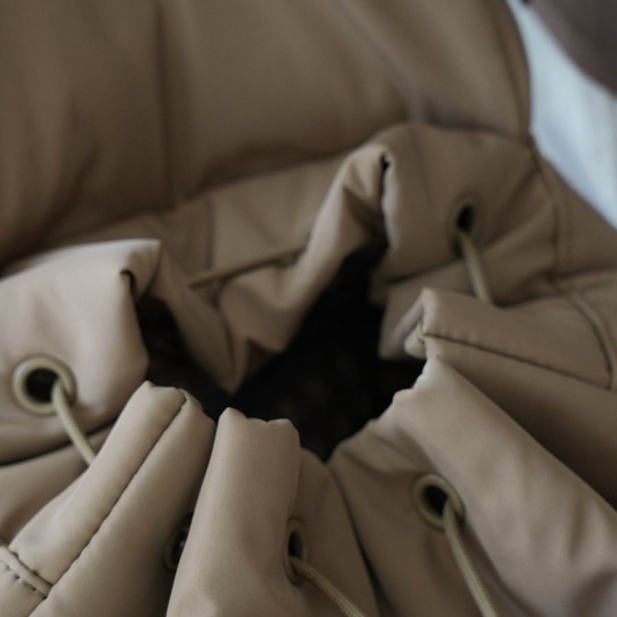 La Millou Plecak Puffer BEIGE
