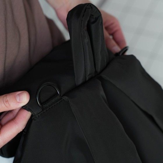 La Millou Plecak Puffer BLACK