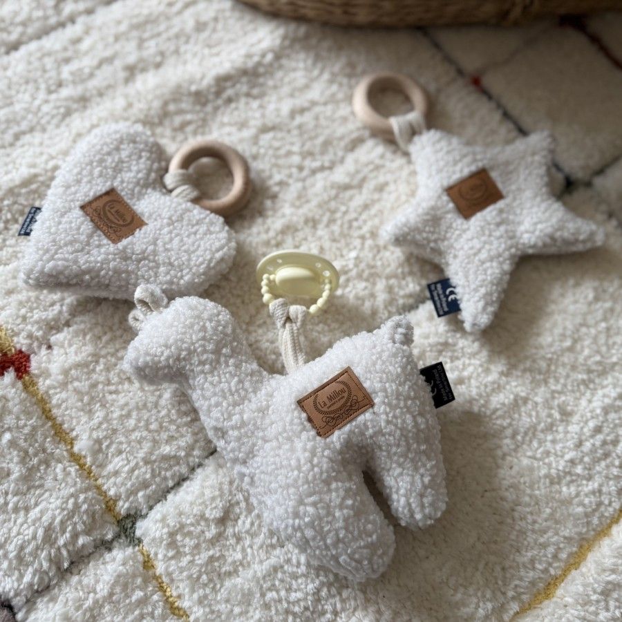 La Millou Gryzak Star Teddy Bear CREAM