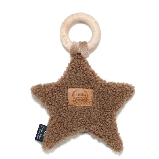 La Millou Gryzak Star Teddy Bear LATTE