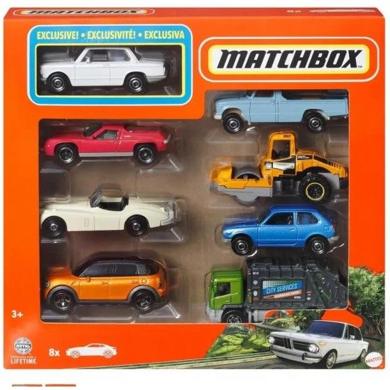 Matchbox-Fahrzeuge 8-PAK 1:64 HVR81 HRV88