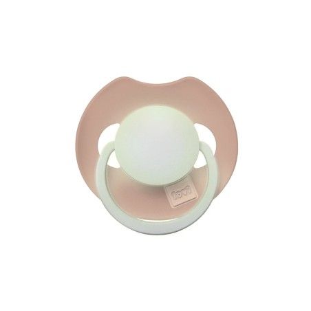LOVI Smoczek silikonowy dynamiczny Prime ​ 0-6m 1 szt Blush Glow