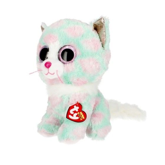 TY BEANIE BOOS 24 CM KOT OPAL PASTELOWY