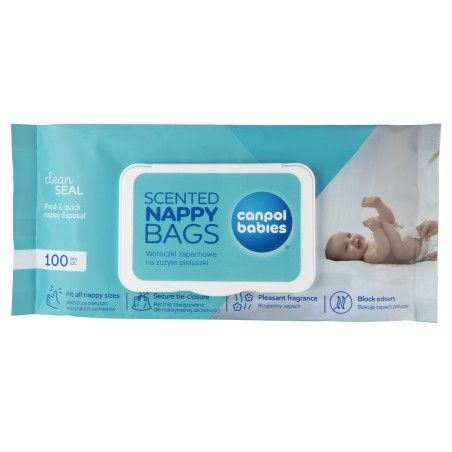 Canpol babies Woreczki zapachowe na zużyte pieluszki 100 szt.