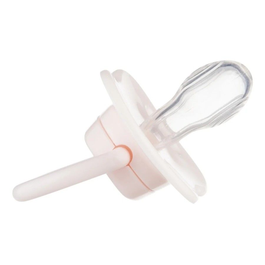 Canpol babies Smoczek uspokajający silik. symetryczny 0-6m NEWBORN BABY różowy