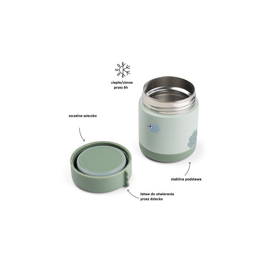 Done by Deer Termos Obiadowy dla Dziecka 300ml Playground Green