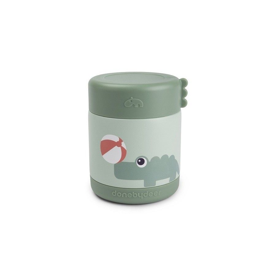 Done by Deer Termos Obiadowy dla Dziecka 300ml Playground Green