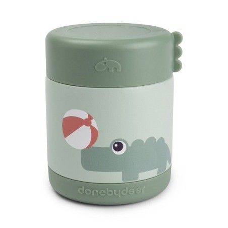 Done by Deer Termos Obiadowy dla Dziecka 300ml Playground Green