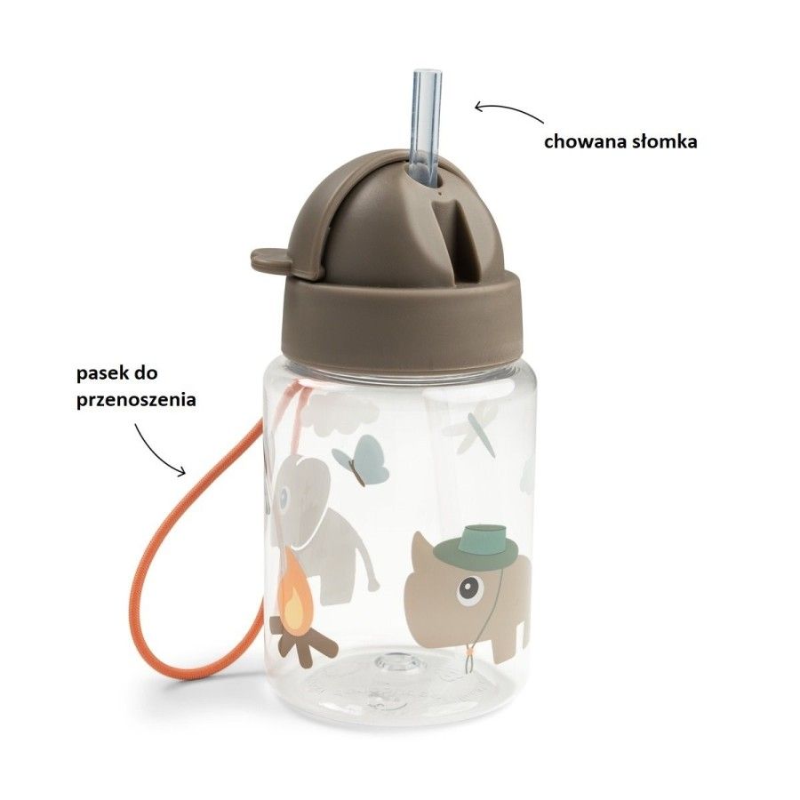 Done by Deer Bidon dla Dziecka 280ml Tiny Trails Sand