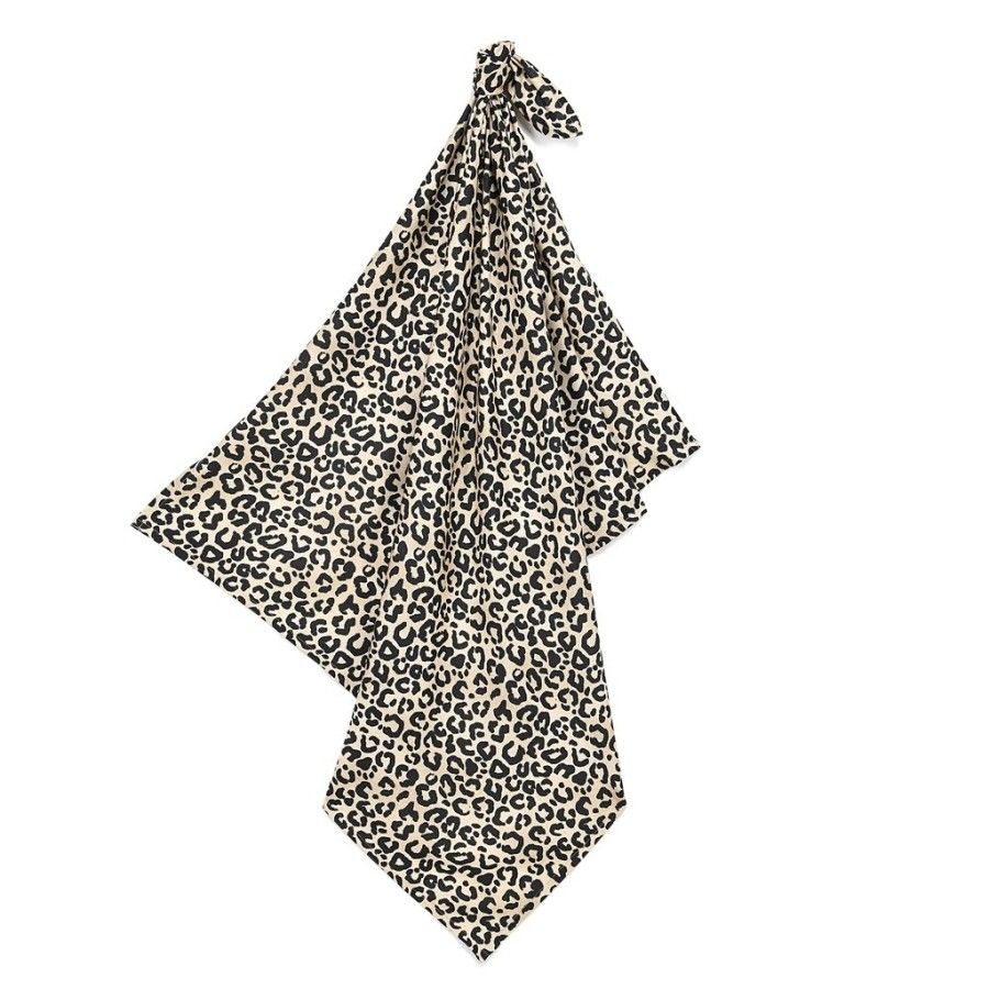 La Millou Otulacz Bamboo LEOPARD CREAM M by Magdalena Lamparska