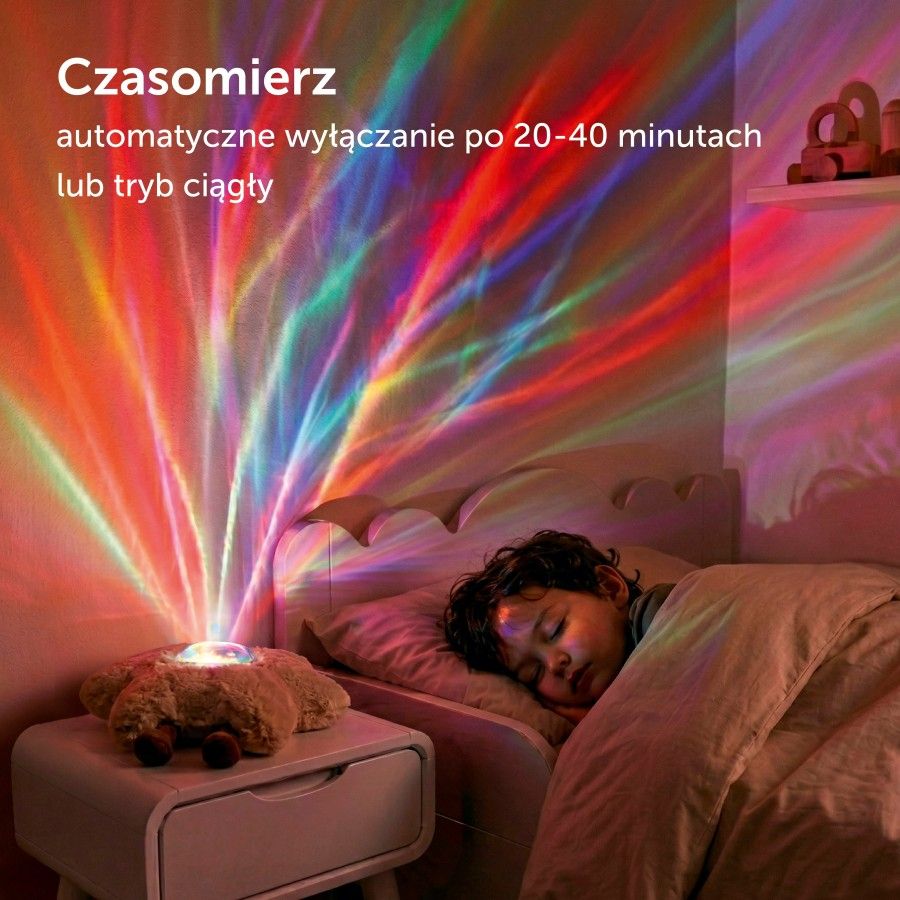 Zazu GAIA Projektor Zorzy Polarnej Beige