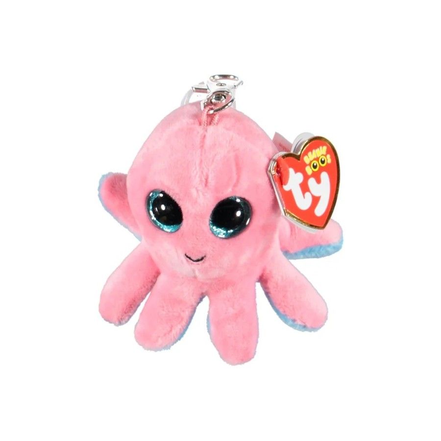 Ty Beanie Boos Sheldon ośmiornica z zawieszką Clip 8,5 cm