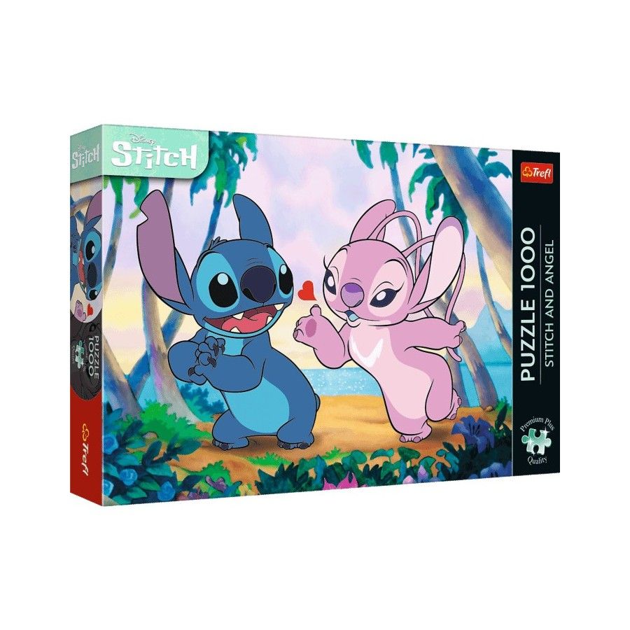 Trefl Puzzle 1000el. Premium Plus Stitch & Angel
