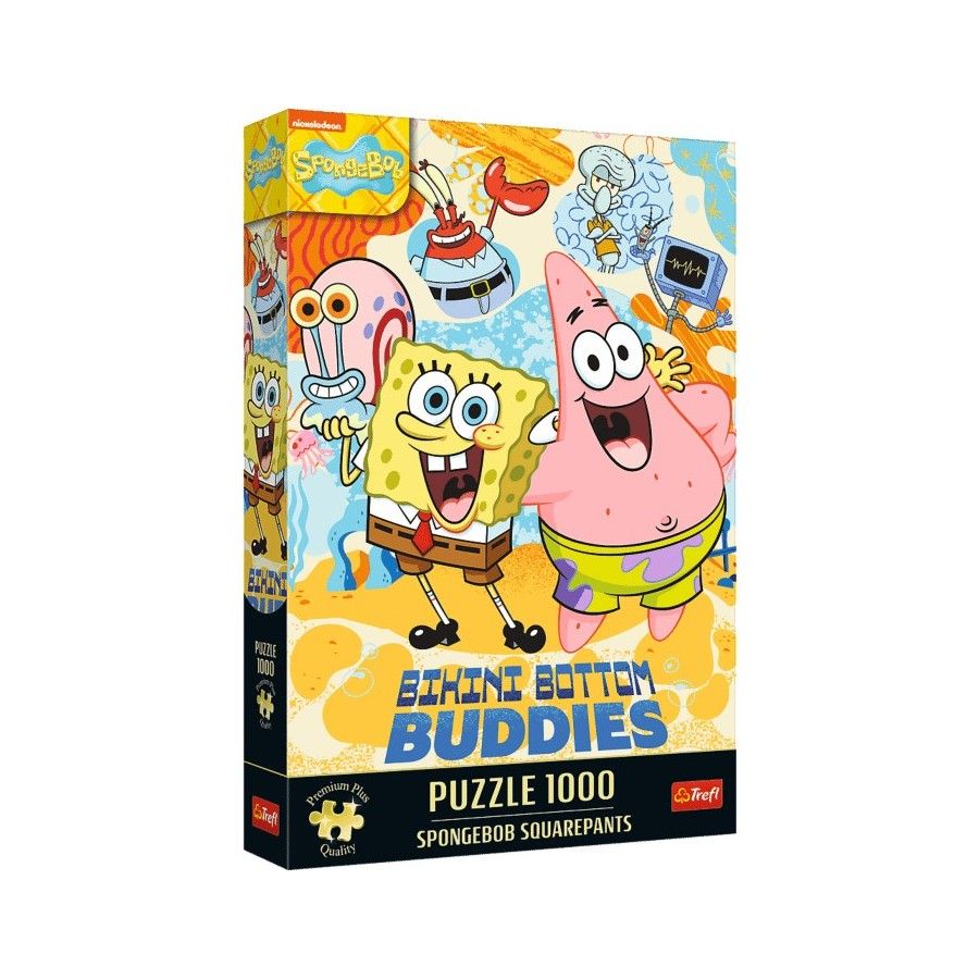 Trefl Puzzle 1000el. Premium Plus SpongeBob Kanciastoporty
