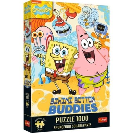 Trefl Puzzle 1000el. Premium Plus SpongeBob Kanciastoporty