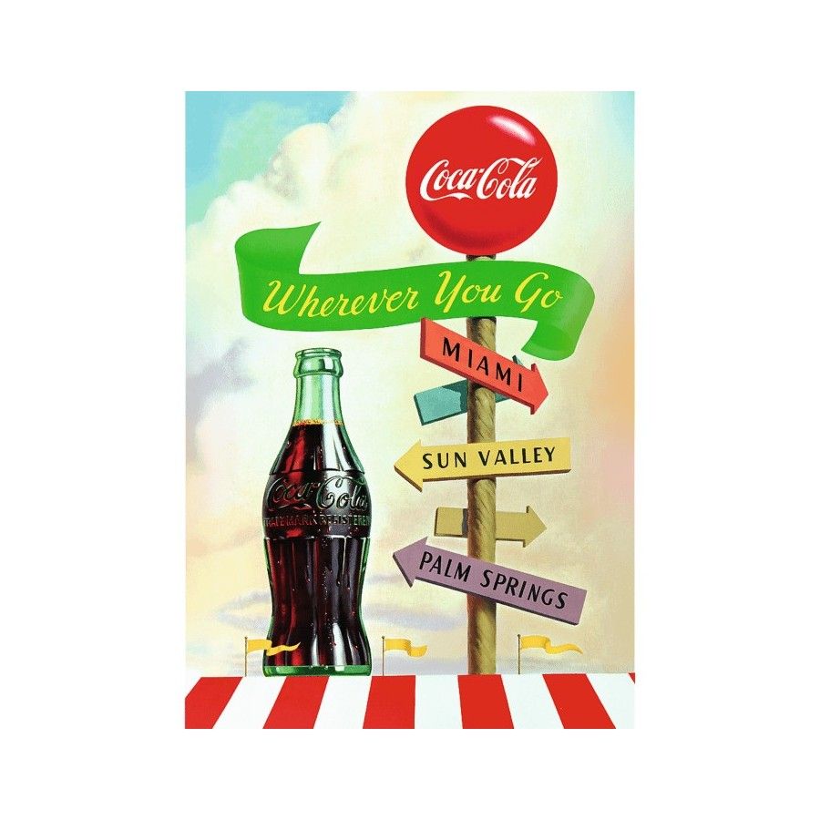 Trefl Puzzle 1000el. Trefl Premium Plus Coca-Cola Gdziekolwiek zmierzasz